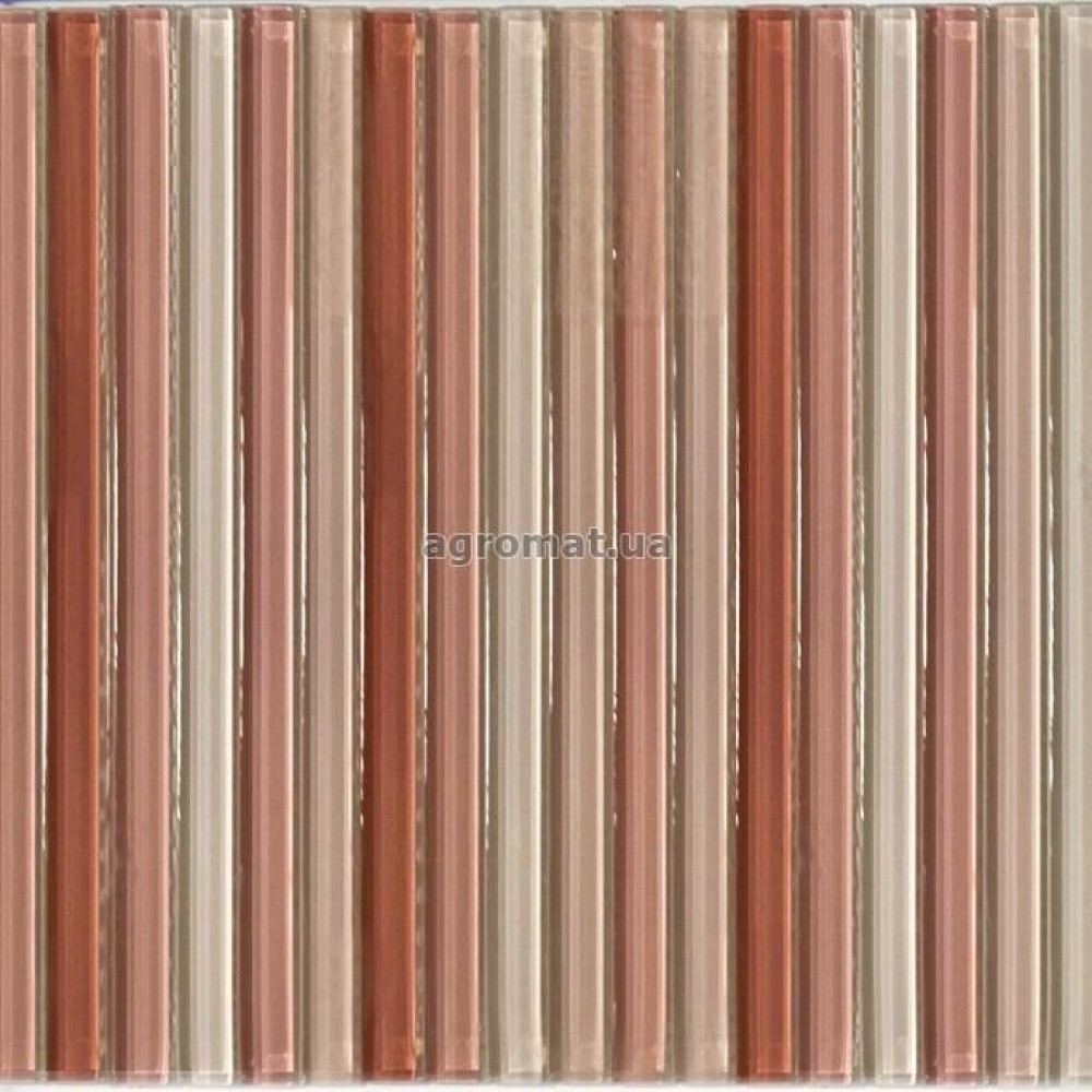 Мозаика Mozaico de LUX S-MOS/ HT (K30313335) MIX BRICK RED (нл)