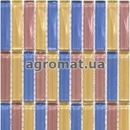 Мозаика Mozaico de LUX S-MOS HT (K33J75B13) MIX BRICK CARAMEL