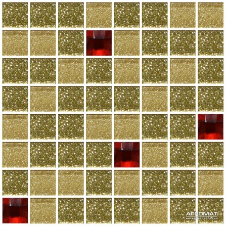 Мозаика BETTER-мозаика B-MOS GOLD-D 22шт