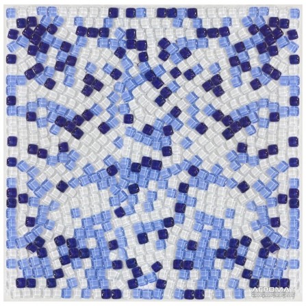Мозаика Mozaico de LUX M-MOS MSSH4008 BLUE PEBBLE