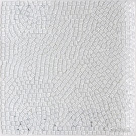Мозаика Mozaico de LUX M-MOS MSS300 WHITE PEBBLE