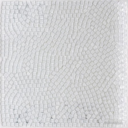 Мозаика Mozaico de LUX M-MOS MSS300 WHITE PEBBLE