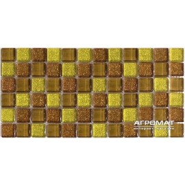 Мозаика Mozaico de LUX S-MOS HT(SI02+SI03+E50) RED GOLD