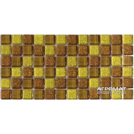 Мозаика Mozaico de LUX S-MOS HT(SI02+SI03+E50) RED GOLD