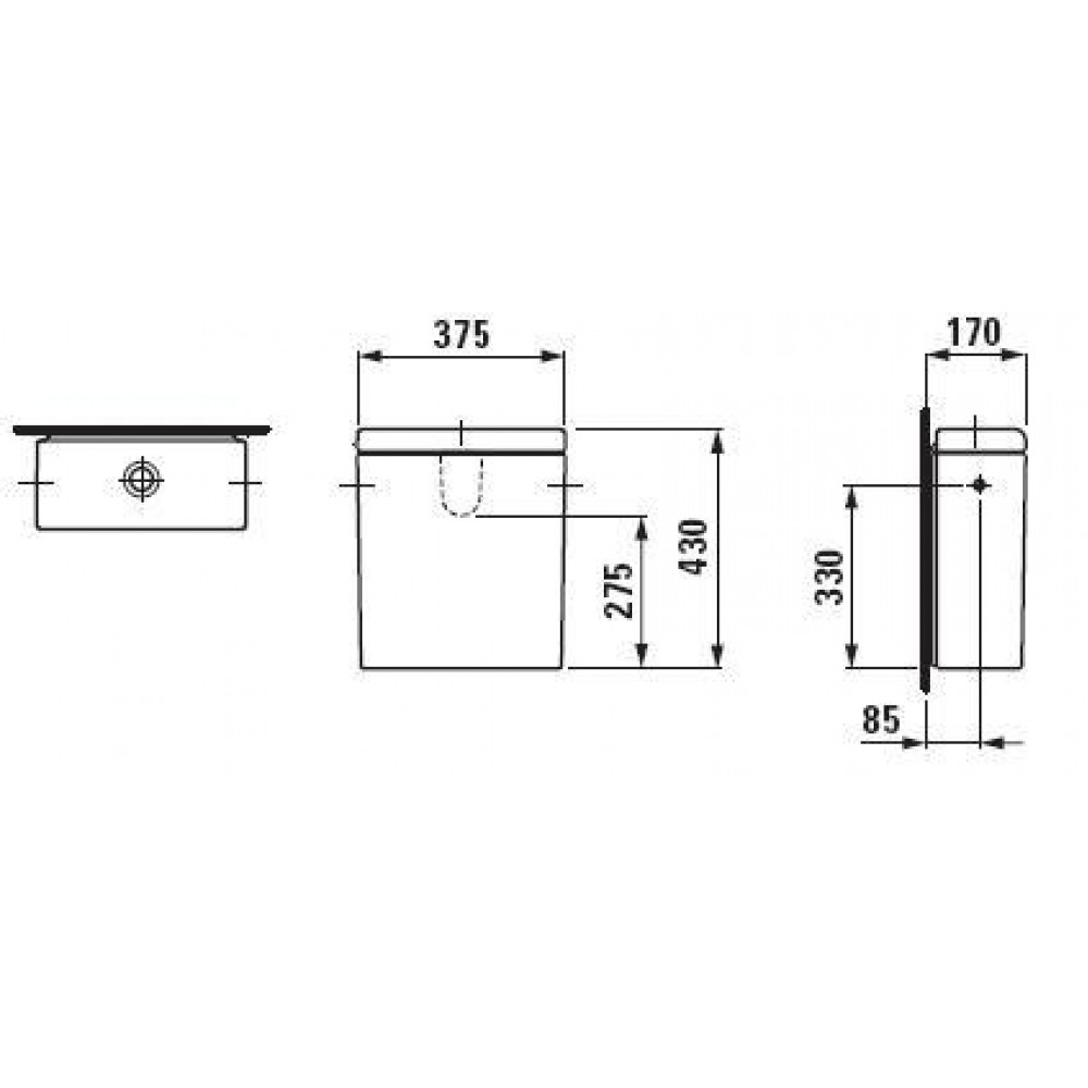 Laufen 27670 000 278 FORM Бачок
