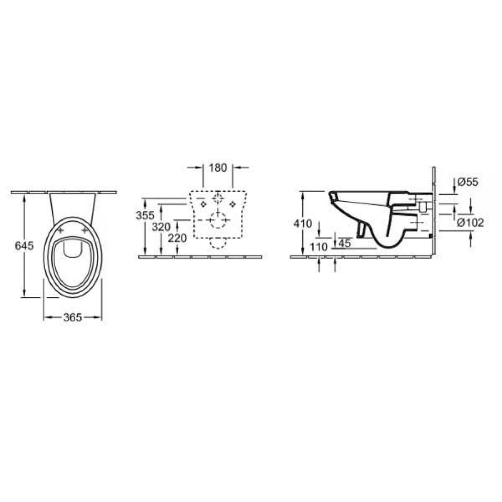 Крышка для унитаза Villeroy&Boch 881061S3 Amadea Крышка
