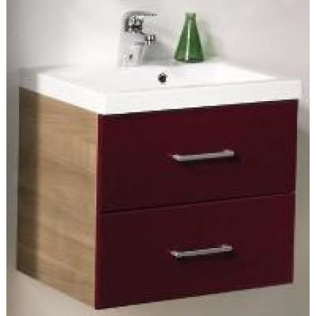 Мебель для ванной Gorenje 748153 QUADRA NOCCE-RED тумба с умыв. (2ч.)