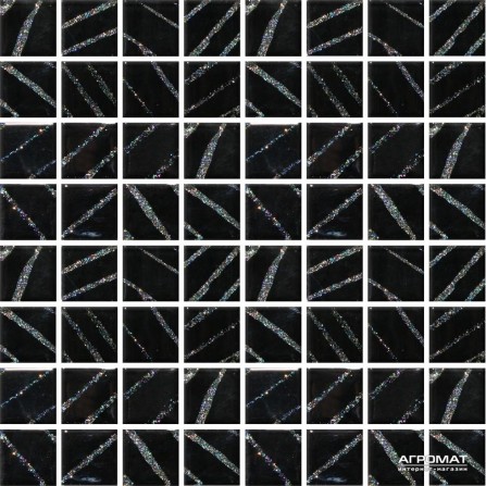 Мозаика Mozaico de LUX M-MOS MSD-400 LUX BLACK