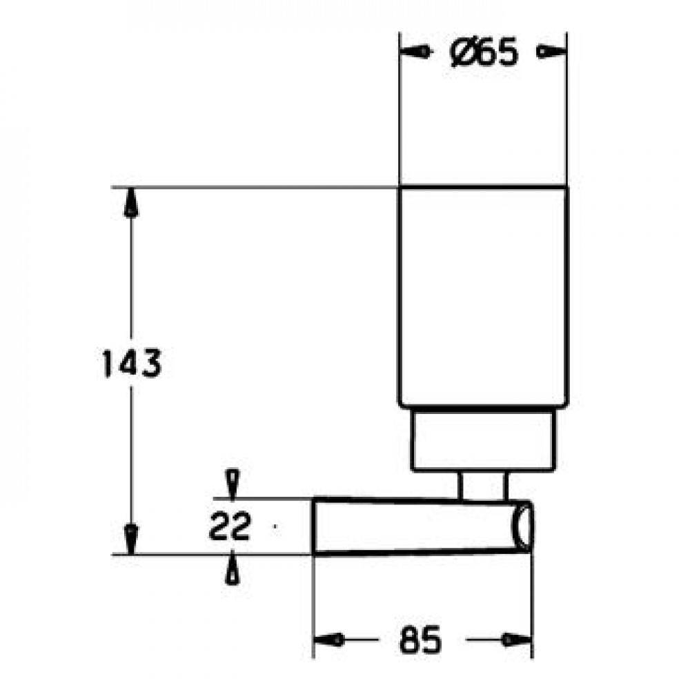 Аксессуар Hansa 4319-0900 RONDA ST Стакан