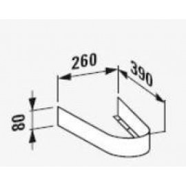 Laufen 93202 080 004 PALOMBA Полупьедестал