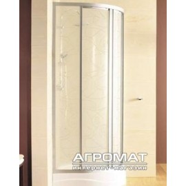 Душевая кабина Cersanit S113-010 PAULA ДК 90х90 CZYSTE белпрозр.