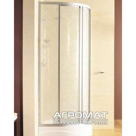 Душевая кабина Cersanit S113-010 PAULA ДК 90х90 CZYSTE белпрозр.