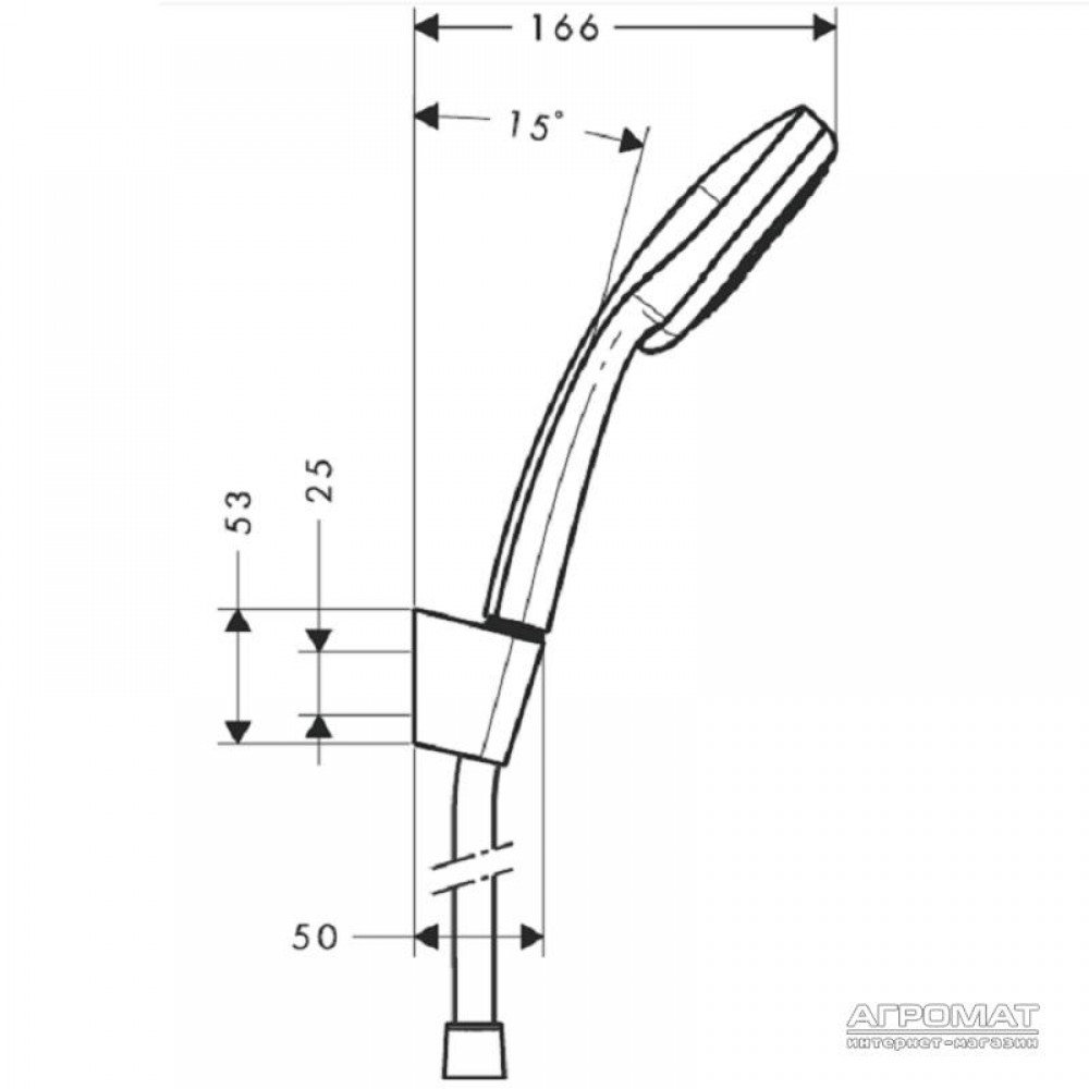 Душевой комплект Hansgrohe Croma 27594000