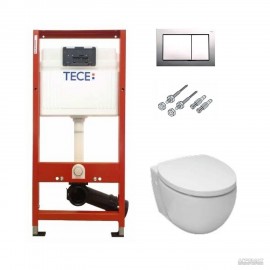 Унитаз подвесной Villeroy&Boch Architectura и инсталяция TECEbase kit