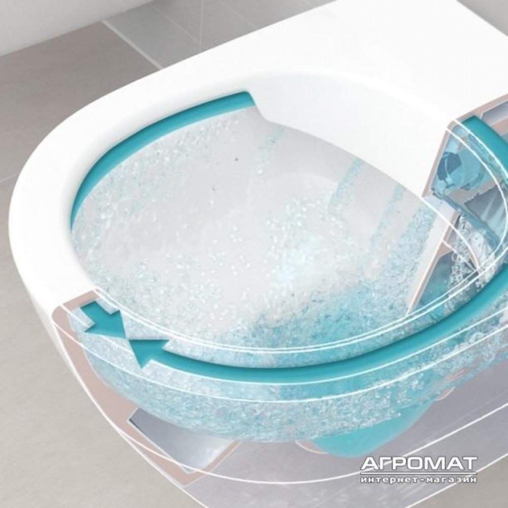 Унитаз подвесной Villeroy&Boch O.Novo и инсталяция Geberit Duofix