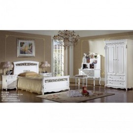 Детская кровать Feilong FL-1605 W/CH 120*200 (белый)