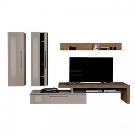 Гостиная Arte-M Medio (terra walnut HN/stone grey/stone grey HG) 351 5304