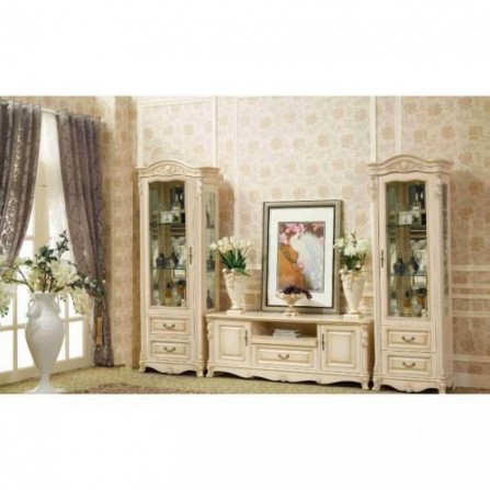 Гостиная Furniture Design Furniture Classic (слоновая кость) TV set 801