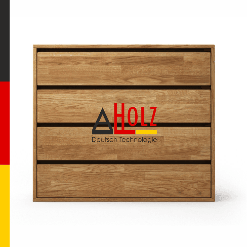 Комод A-Holz Эсслинген (Дуб щит) 90*80*40