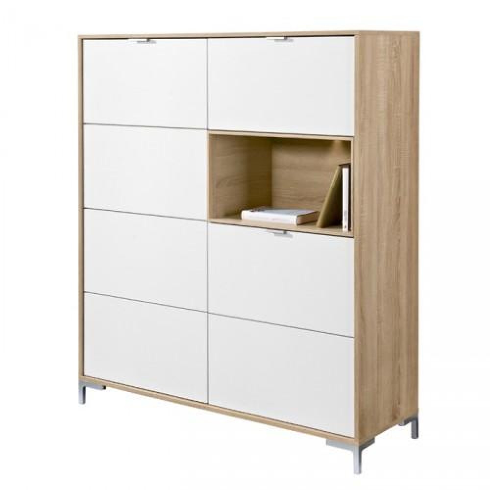 Комод Arte-M Pool (oak HN/white) 743 1057