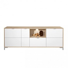 Комод Arte-M Pool (oak HN/white) 743 1357