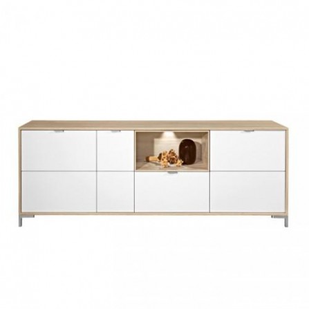 Комод Arte-M Pool (oak HN/white) 743 1357