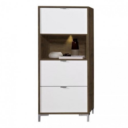 Комод Arte-M Pool (terra walnut HN/white) 741 1007