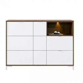 Комод Arte-M Pool (terra walnut HN/white) 741 1157