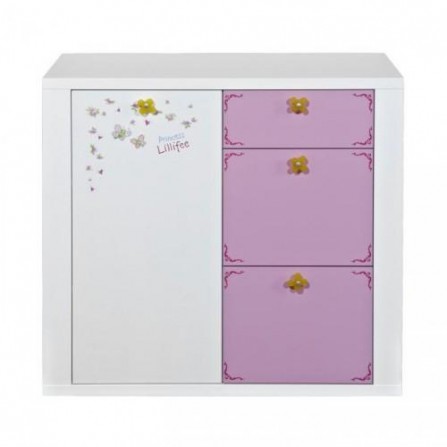 Комод Arte-M Prinzessin Lillifee (white/rose) 784 1204