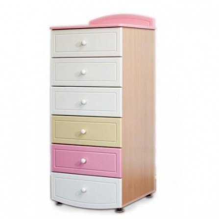 Комод MyBaby Teenager 2 6S Rose Dreams