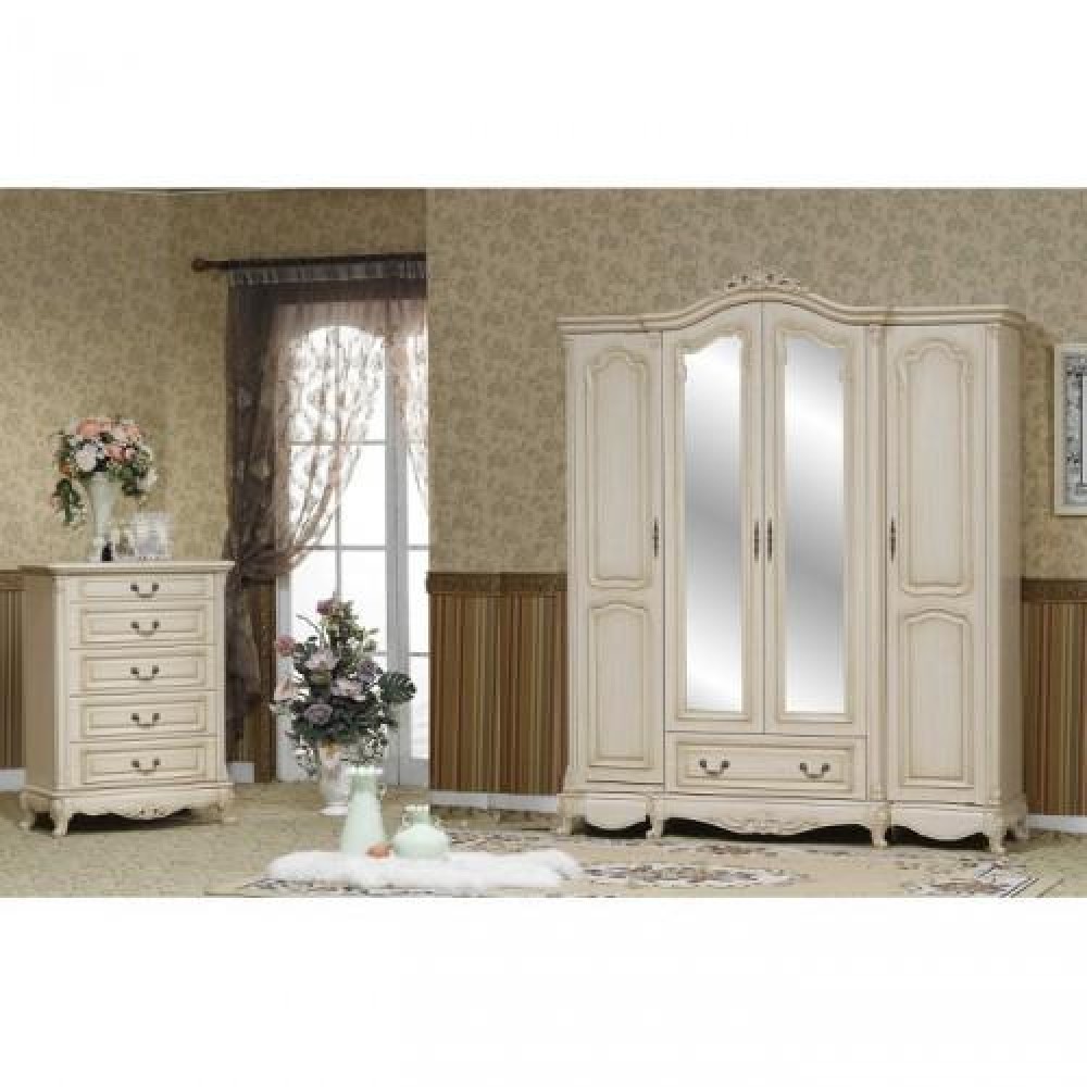 Комод Furniture Design Furniture Classic (слоновая кость) 8988