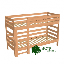 Кровать двухярусная Мастер Дерево MD-0015 80*190 (Ольха)