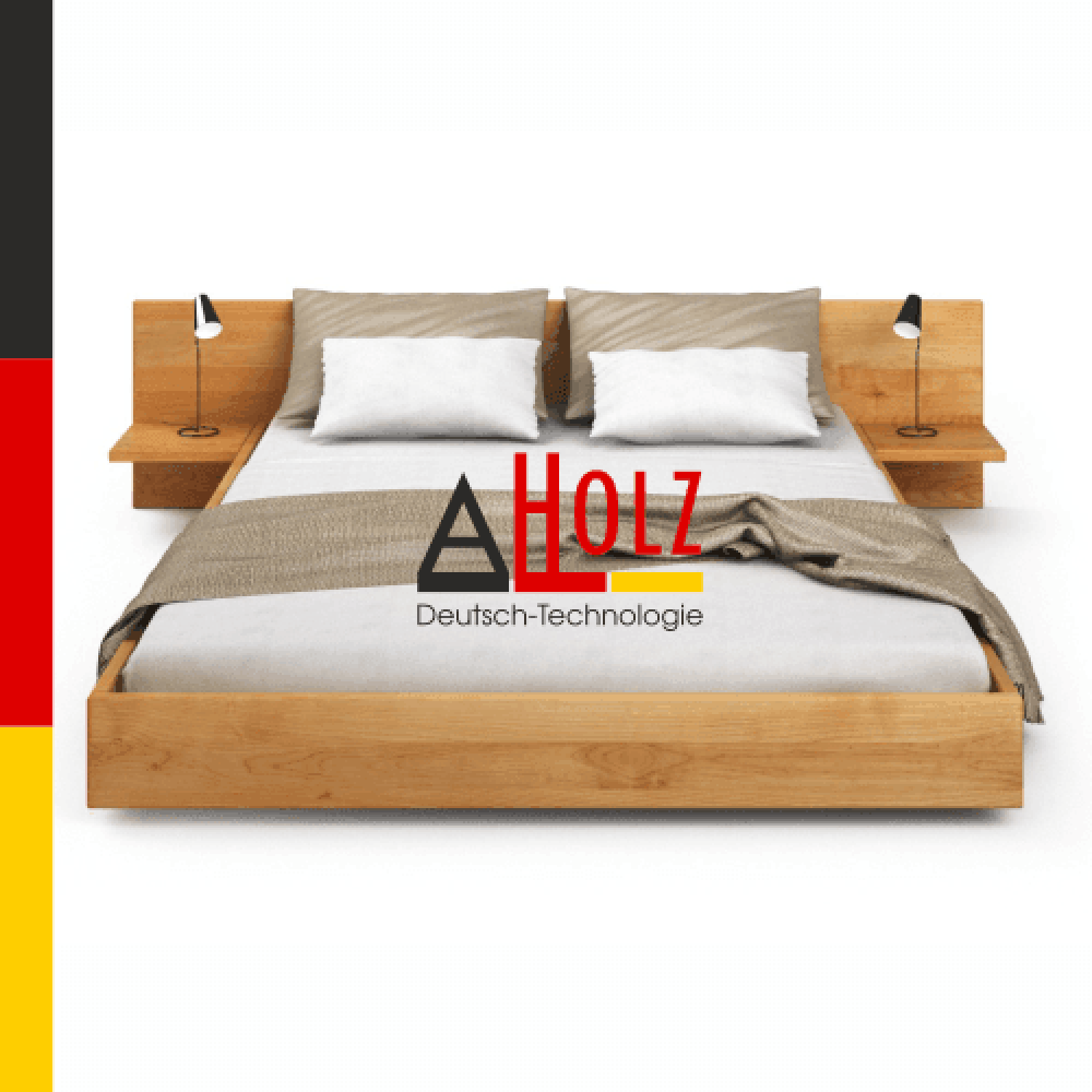 Кровать двухспальная A-Holz Гамбург (Ольха) 160*200