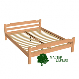 Кровать двухспальная Мастер Дерево MD-0105 160*200 (Ольха)