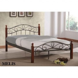 Кровать Metal Wood Melis 120*200