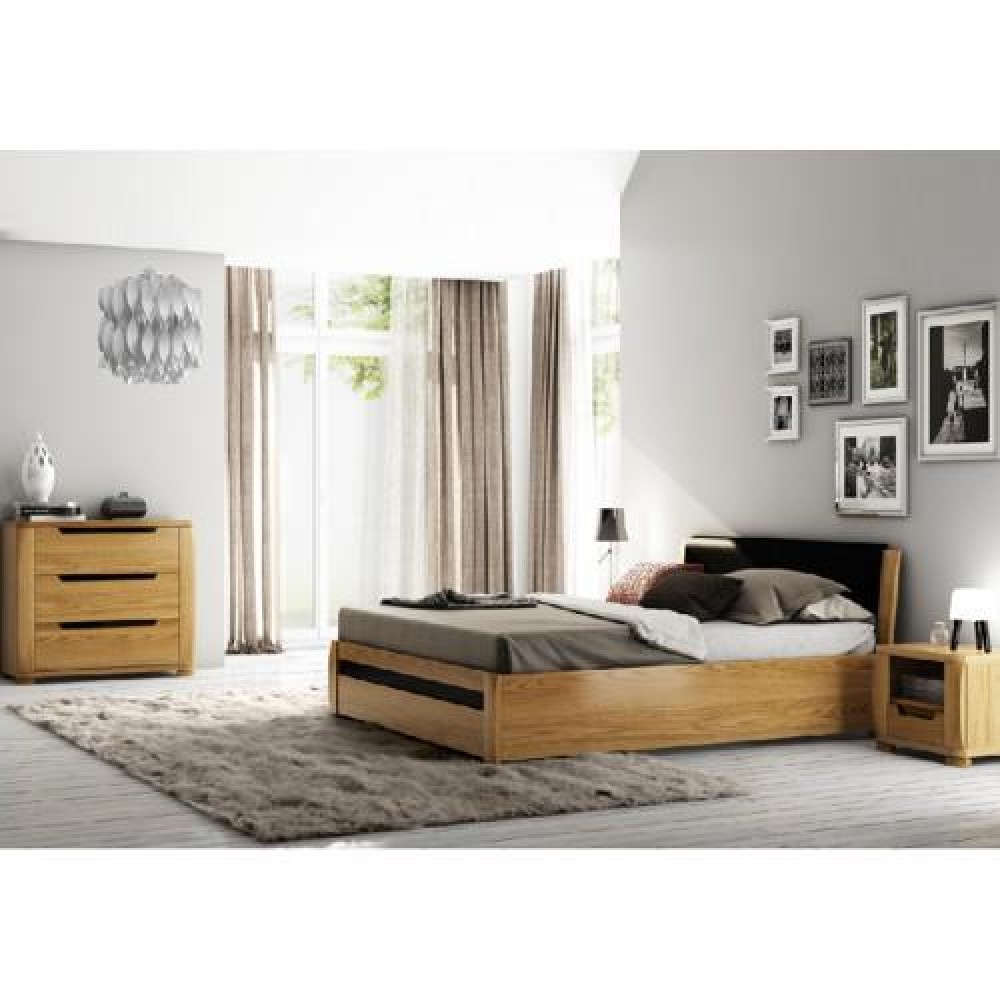 Кровать Paged Meble Carvalo (new) 160*200 дуб массив