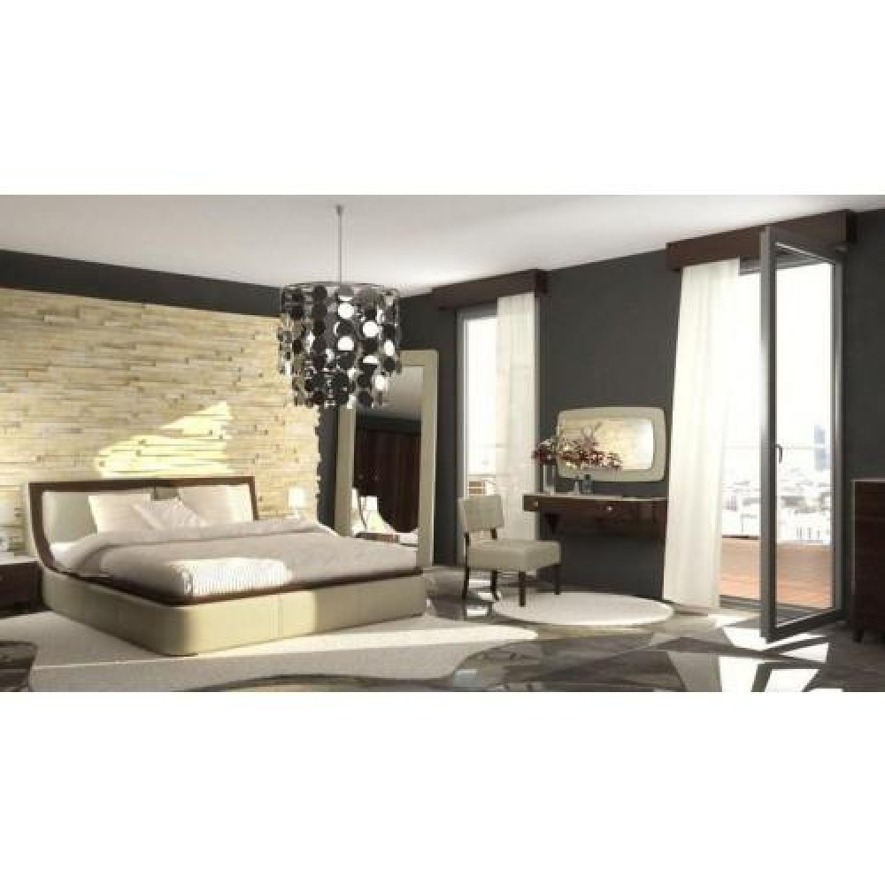 Кровать Woodways Bossa Nova Bianco 180*200 (кожа)