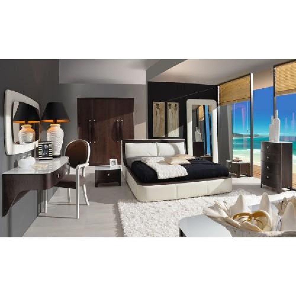 Кровать Woodways Bossa Nova Bianco 180*200 (кожа)