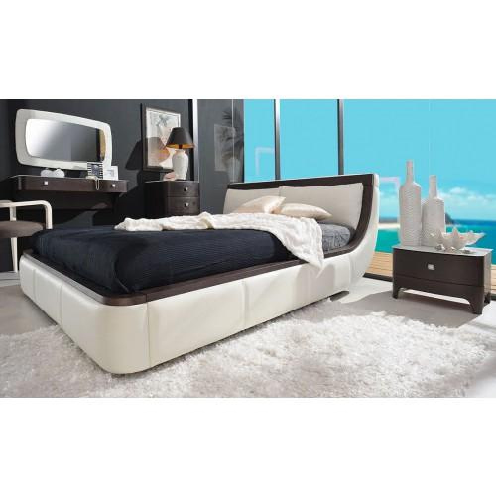 Кровать Woodways Bossa Nova Bianco 180*200 (кожа)