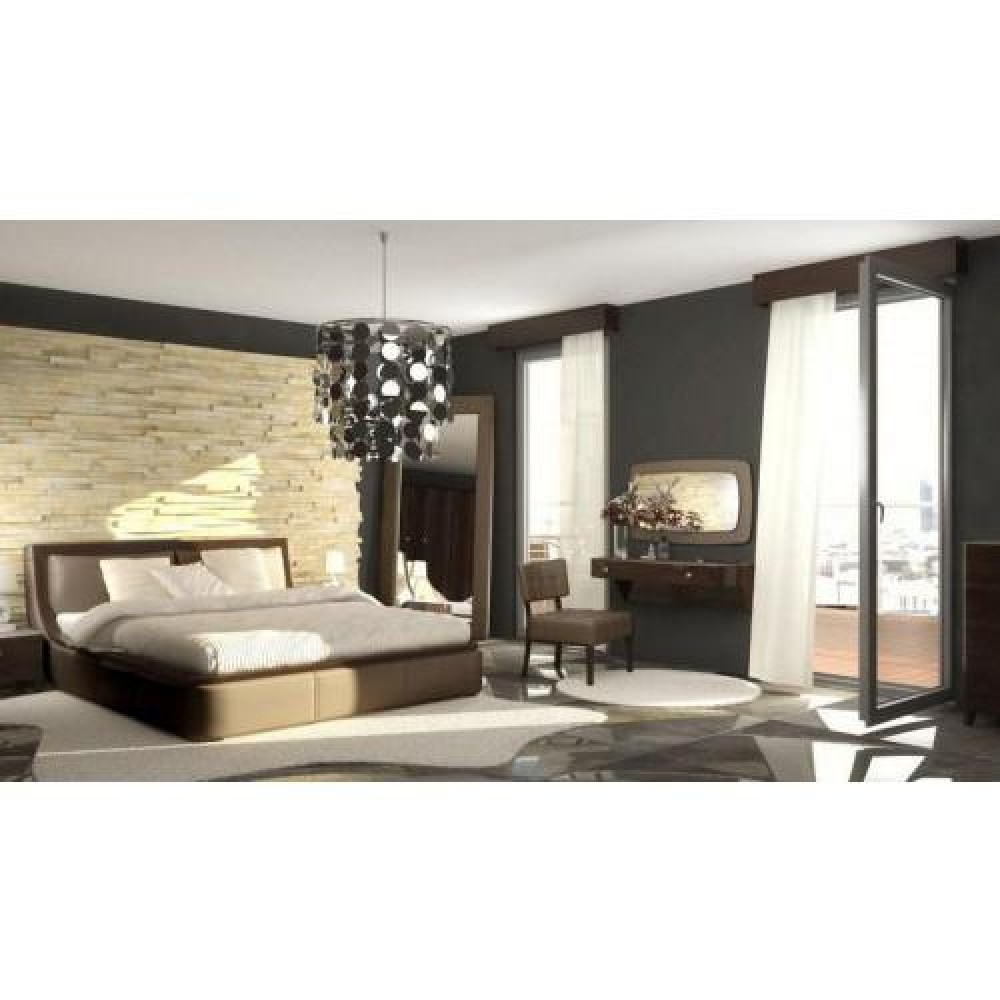 Кровать Woodways Bossa Nova Bianco 180*200 плюс (кожа)