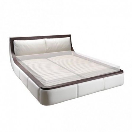Кровать Woodways Bossa Nova Bianco 180*200 плюс (кожа)