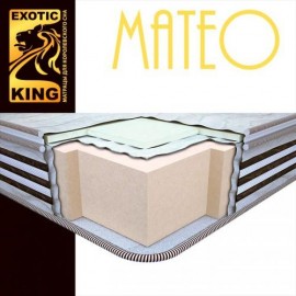 Матрас Exotic King Mateo memory 2+15 80*190