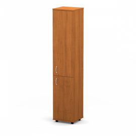 Офисный стеллаж с дверьми MOffice Eco (яблоня) 515 (35х34,7х182,5)