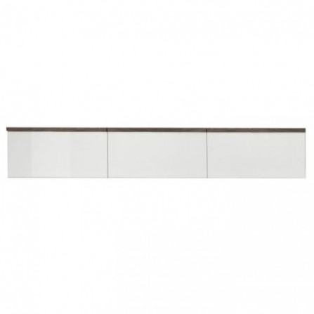 Шкаф навесной Arte-M Linea (oak dark HN/white HG/oak dark HN) 265 4157