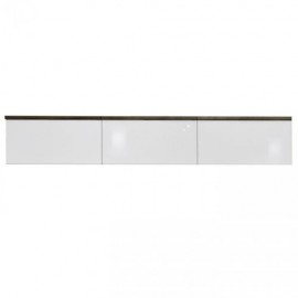 Шкаф навесной Arte-M Linea (white/white HG/ash dark HN) 267 4157