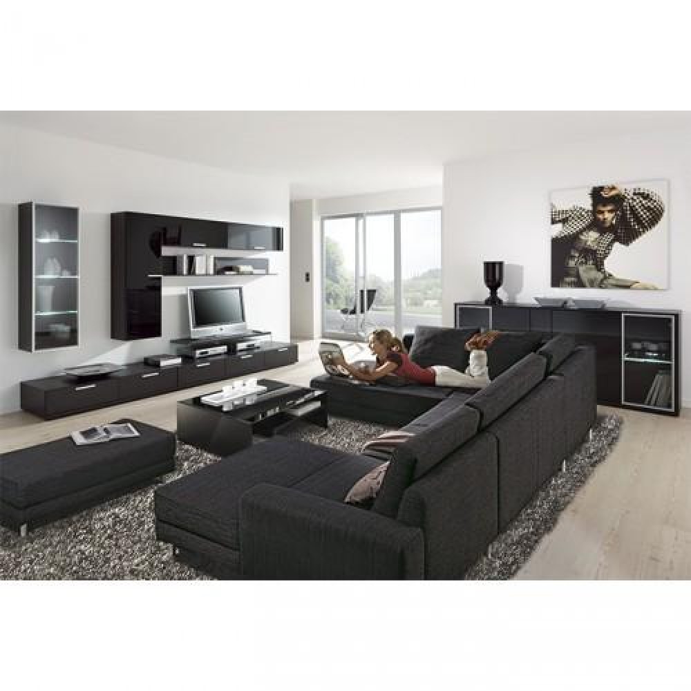 Шкаф навесной Arte-M Game (black/glass black) 349 185