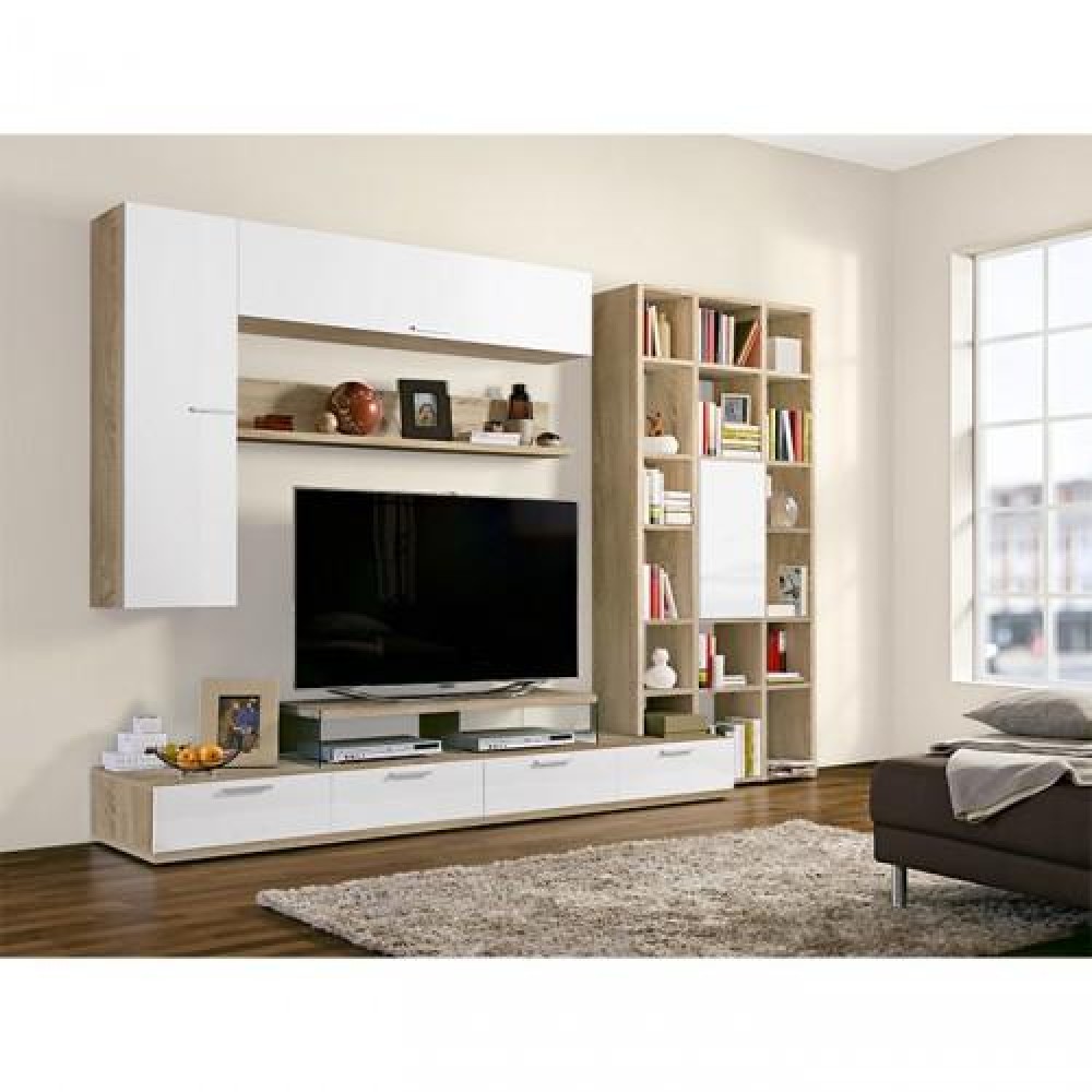 Шкаф навесной Arte-M Game Plus (oak HN/white HG) 343 1857