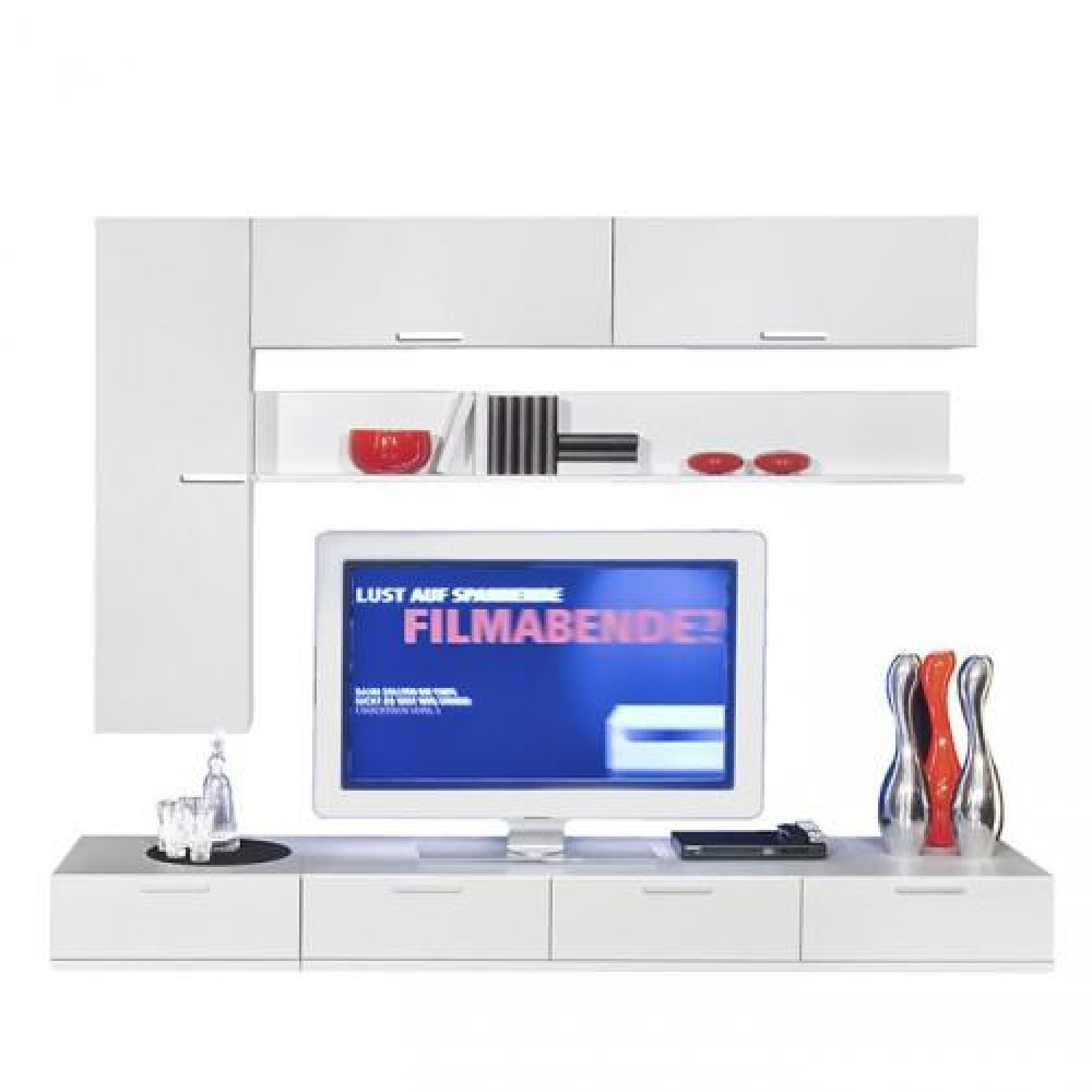 Шкаф навесной Arte-M Game (white/white) 347 180