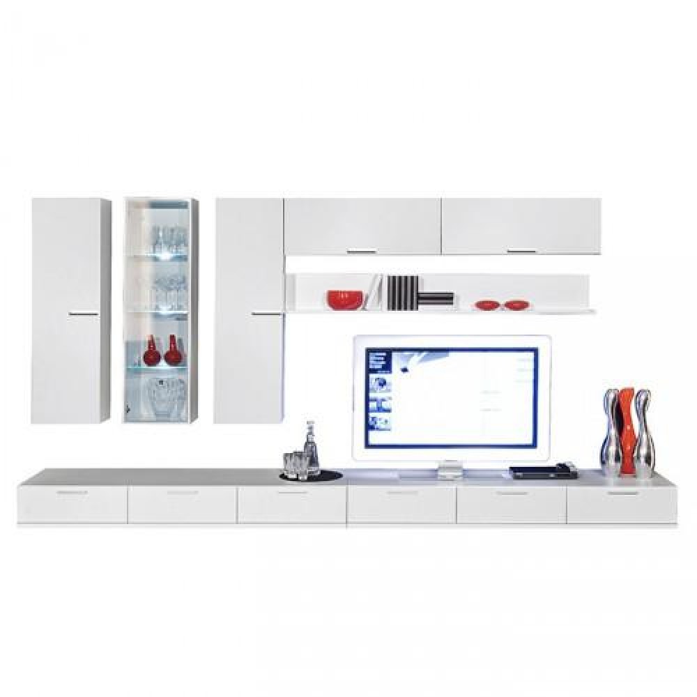 Шкаф навесной Arte-M Game (white/white) 347 190