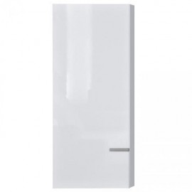 Шкаф навесной Arte-M Linea (white/white HG/silver) 267 1108